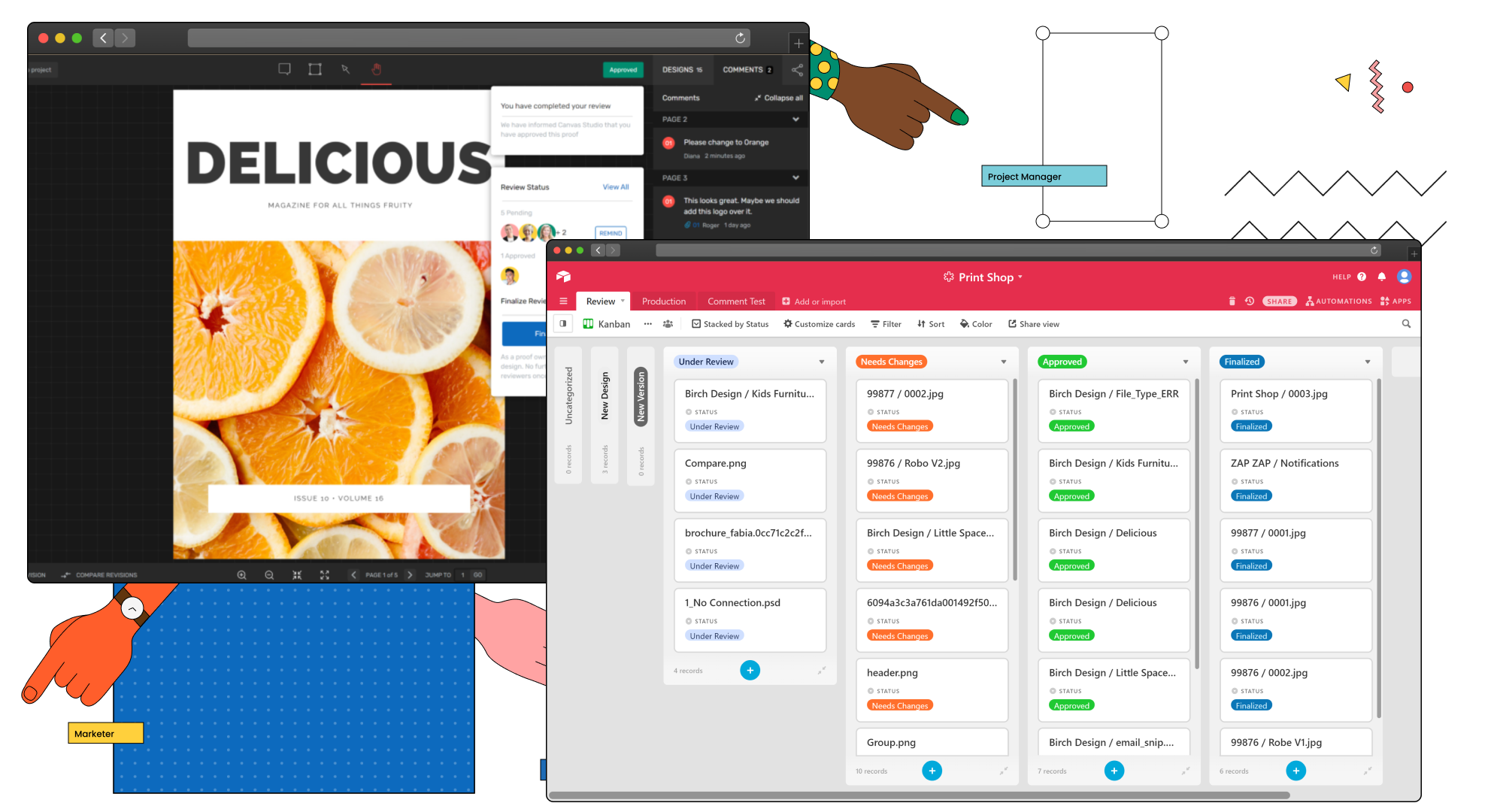 Airtable-GoVisually-Integration Hero