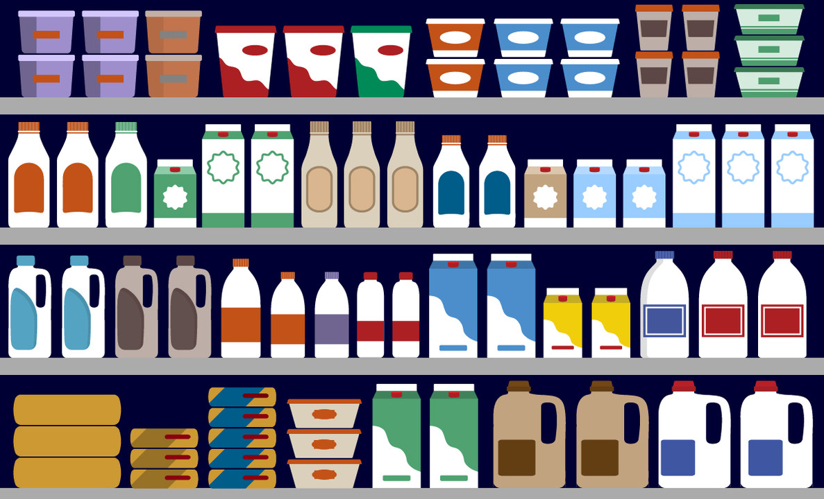 This image describes how a cpg design process looks like.