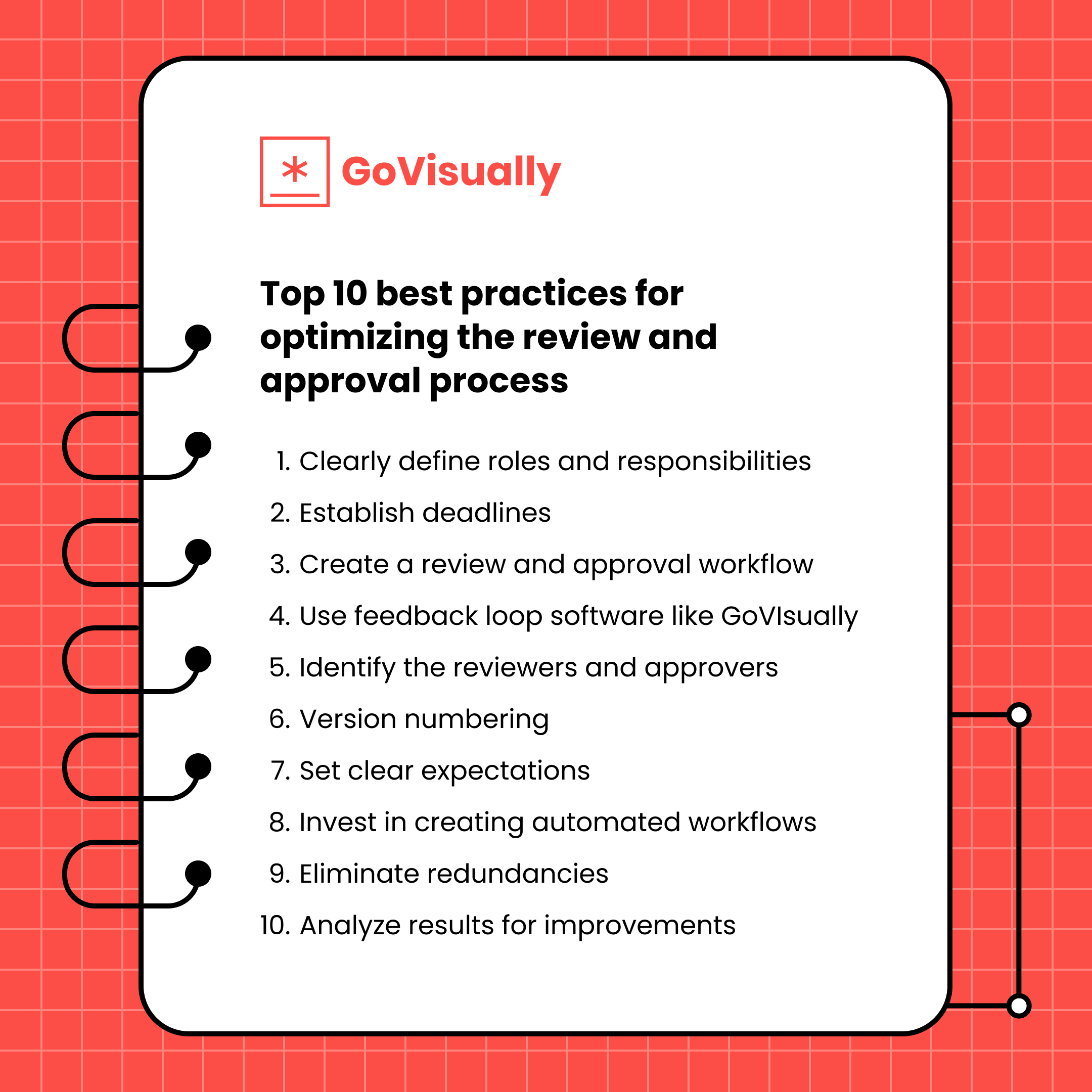 Top 10 best practices for optimizing the review and approval process