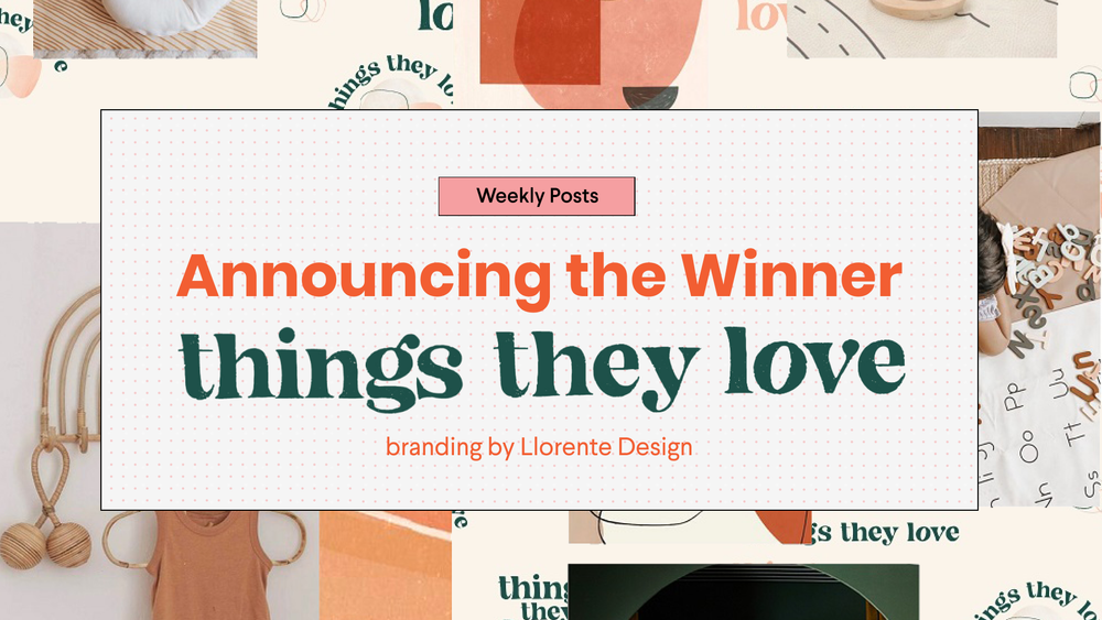 “Things They Love” branding by Llorente Design